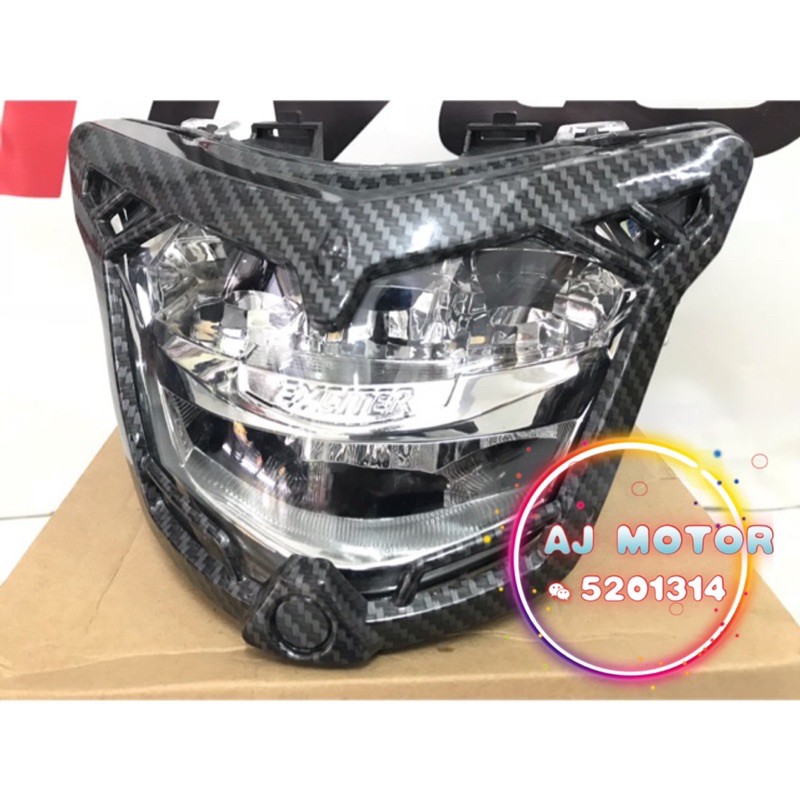 yamaha-y15zr-v1-ฝาครอบกรอบไฟหน้า-คาร์บอน-y15-ฝาครอบเลนส์-lampu-mata-gaban-signal-visor-ไฟ-led