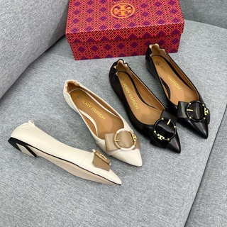 Tory Burch womans pointed flat pump sandal casual ballerina toe shoes dancer footwear