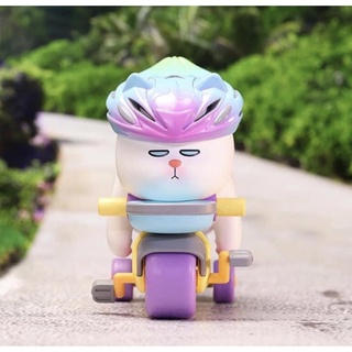 พร้อมส่ง Pop Mart Vivi Cat Helmet Series - Bicycle Helmer