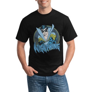 [S-5XL] เสื้อยืด พิมพ์ลาย Dc Nightwing แฟชั่นสําหรับผู้ชาย