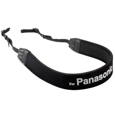 สายคล้องกล้อง-แบบนิ่ม-neoprene-รุ่น-panasonic-สายสีดำ-อักษรขาว-1379