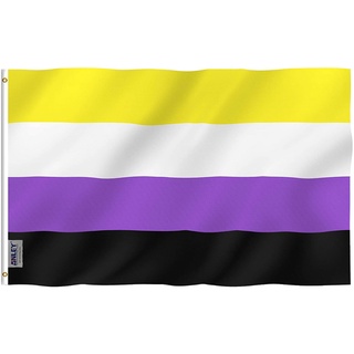 ธง Anley Non-Binary Pride ขนาด 90x150 ซม.