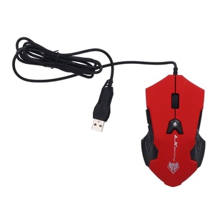 ภาพขนาดย่อของภาพหน้าปกสินค้าNUBWO MOUSE (เมาส์) LEDOLF NM-60 (RED) จากร้าน jib_officialshop บน Shopee ภาพที่ 2