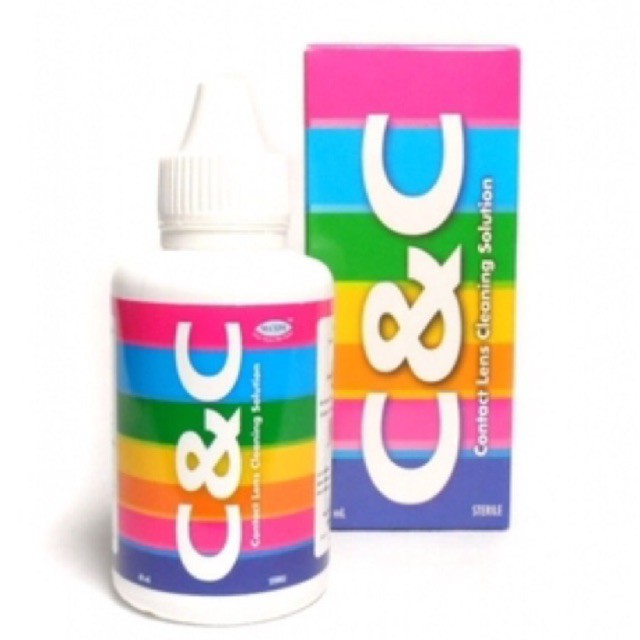 C&C Contact Lens Cleaning Solution 30ml. ผลิตภัณฑ์ แช่คอนแทคเลนส์ บิ๊กอาย Shopee Thailand