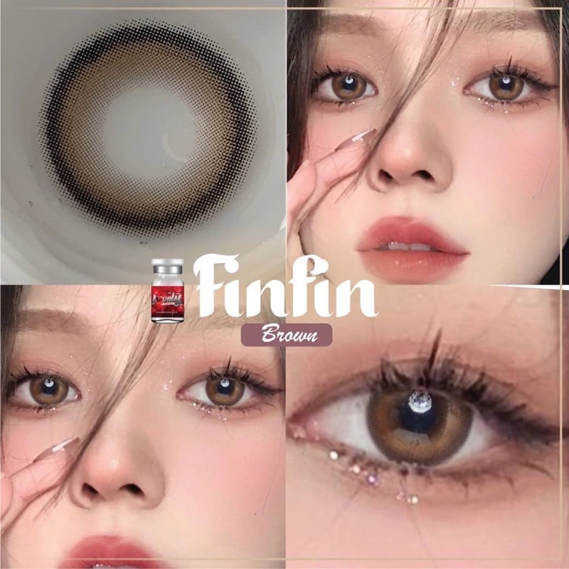 finfin-brown-lovely-lens-ขนาดมินิ-mini-เลนส์จดทะเบียนเป็นเครื่องมือทางแพทย์-เลนส์เกาหลีนำเข้าถูกต้อง