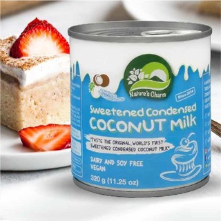 ภาพขนาดย่อของภาพหน้าปกสินค้าNature's Charm - Sweetened Condensed Coconut Milk (นมมะพร้าวข้นหวาน กะทิข้นหวาน นมข้นหวาน นมข้นหวานเจ) จากร้าน chefschoicefoods บน Shopee