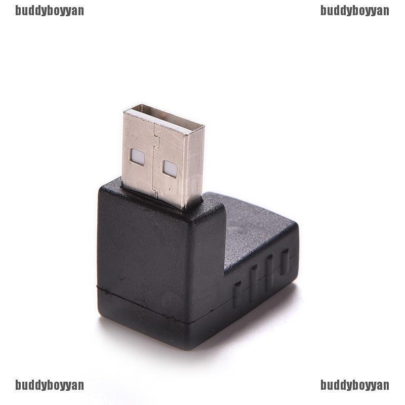 Thro อะแดปเตอร์เชื่อมต่อ USB 2.0 ตัวผู้ เป็นตัวเมีย 90 องศา