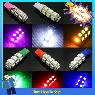 หลอดไฟรถยนต์ 12v T 10 13-LED 5050 SMD 2 ชิ้น