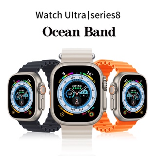 สายนาฬิกาข้อมือซิลิโคน ลายดาว มหาสมุทร แบบเปลี่ยน สําหรับ iwatch ultra Series 6 5 4 3 SE 41 มม. 45 มม. 49 มม. IPWatch band 8 Series 7 6 5 4 SE