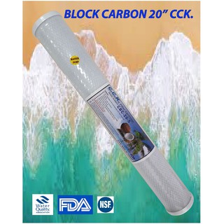 ไส้กรอง BLOCK CARBON  20 นิ้ว Carbon Block 20