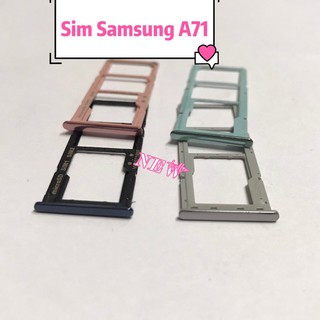 ถาดซิมโทรศัพท์ [Sim-Door]  Samsung A71 / SM-A715（4G ）