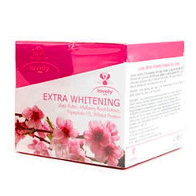 ครีมเลิฟลี่กลางวัน-lovely-extra-whitening-day-cream-18-กรัม-ของแท้