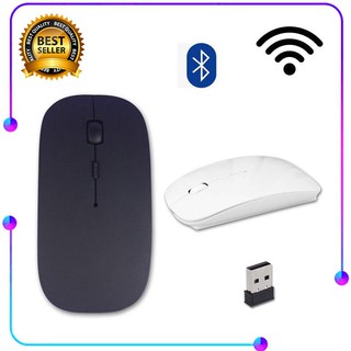 เมาส์ รุ่น เมาส์ไร้เสียง เมาส์เก็บเสียง เม้าส์ไร้สาย Office 2.4GHz Wireless Silent Mouse