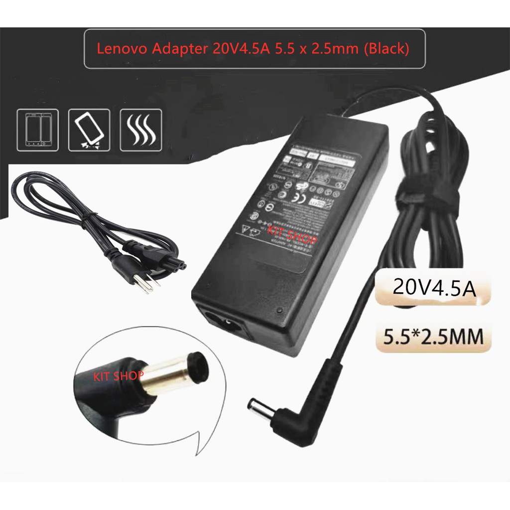 ภาพหน้าปกสินค้าOEM Adapter Lenovo 20V4.5A (5.5*2.5mm)