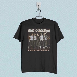 One Direction 2014 Where We Are Tour T Shirt Funny Vintage Gift Men
