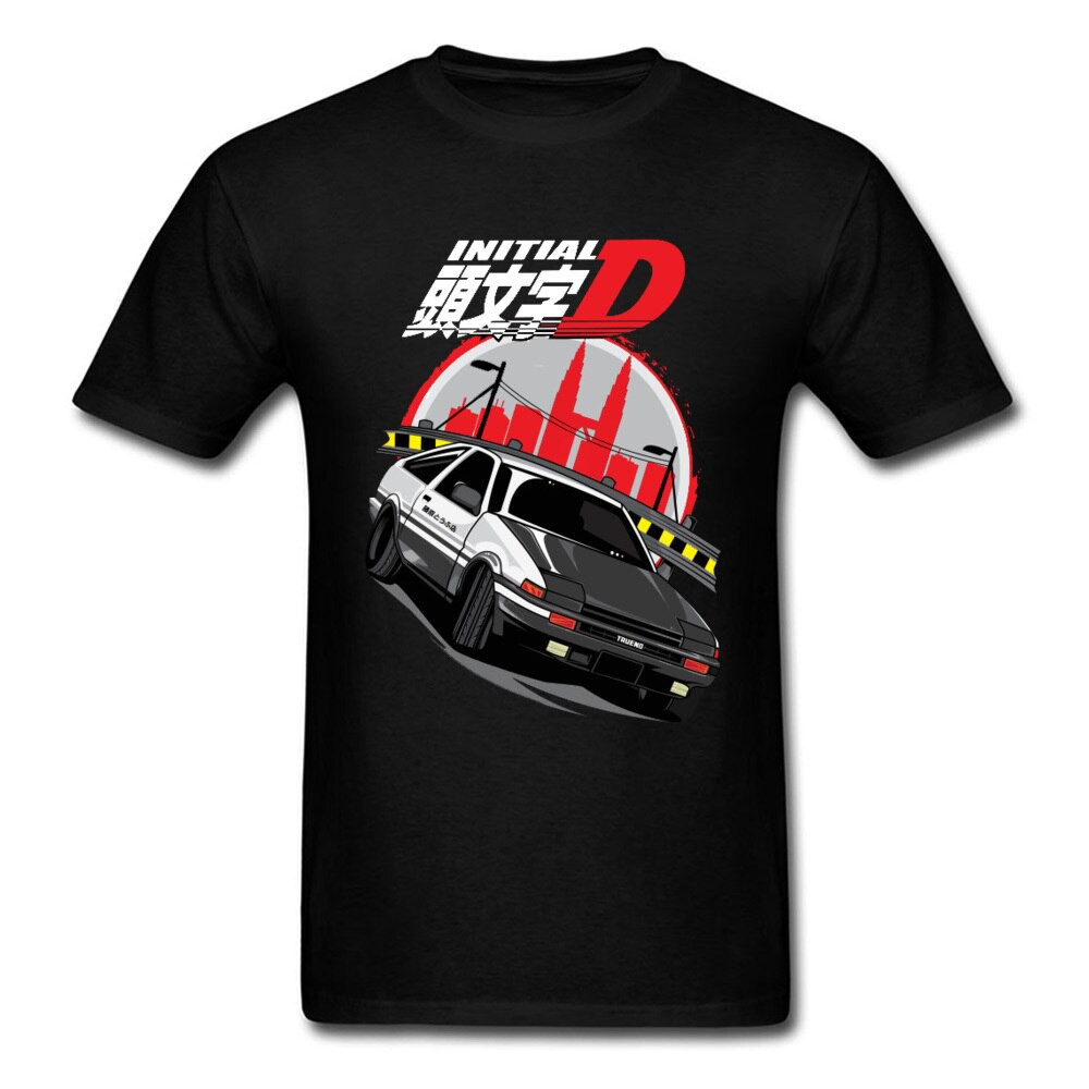 initial-d-ae86-designer-แบรนด์เนมเสื้อยืดผ้าฝ้ายท็อปส์รถแข่งมังงะเสื้อผ้า