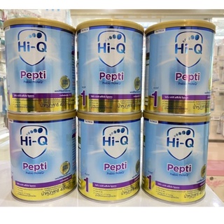 สินค้า Hi-Q Pepti Prebio ProteQ ไฮคิว เปปติ พรีไบโอโพรเทก ขนาด 400 กรัม จำนวน 6 กระป๋อง Exp12/2023