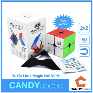 รูบิค Yuxin Little Magic 2x2 V2 M *มีแม่เหล็ก* | By CANDYspeed