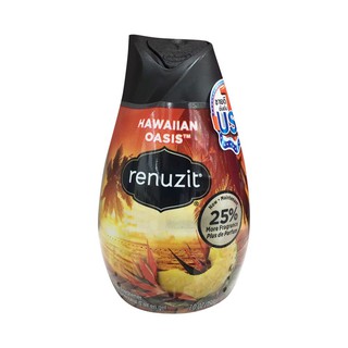 Air freshener AIR FRESHENER GEL RENUZIT 198G HAWAIIAN OASIS Air freshener desiccant Home use น้ำหอมปรับอากาศ เจลปรับอากา