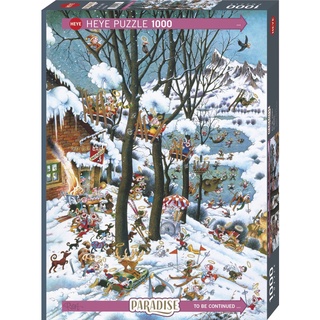 HEYE: IN WINTER – PARADISE by Michael Ryba (1000 Pieces) [Jigsaw Puzzle]