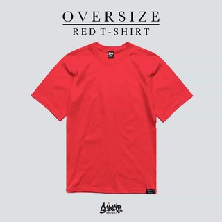 เสื้อ Bads Project #NEW !!! คอลเลคชั่น Oversize Street  (สีแดง) N26