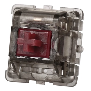 ภาพหน้าปกสินค้า[Tactile] Durock Burgundy Switch x1 น้ำหนัก 67g สวิทช์สองจังหวะสีแดงเข้มตัวใส ต้านมือแบบเบาๆลื่นๆ กดเพลินสบายมือ ที่เกี่ยวข้อง