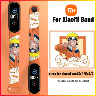 สินค้า สายนาฬิกาข้อมือซิลิโคน ลายการ์ตูน สําหรับ XiaoMi Mi Band 7 6 5 4 3 XiaoMi Band 6 XiaoMi Band 7 Band 5 XiaoMi Mi Band 7 6 5 4 3