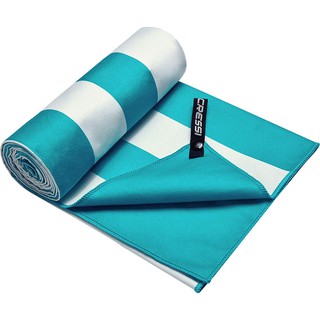 ภาพหน้าปกสินค้าCRESSI MICROFIBRE BEACH TOWEL STRIPE 90x180 cm ผ้าเช็ดตัว ผ้าเช็ดตัวไมโครไฟเบอร์ ที่เกี่ยวข้อง