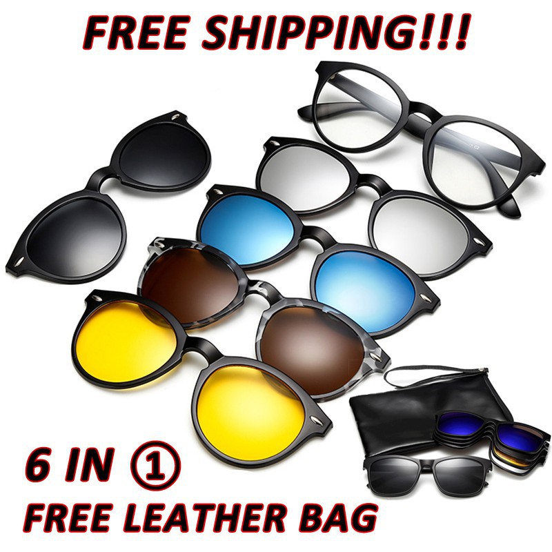 Hd clip store on sunglasses
