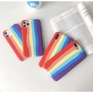 เคสสายรุ้ง เคส Vivo Y11 / Y12 / Y15 / Y17 / Y30 / Y50 / Y20 / V19 เคสวีโว่ case เคสกันกระแทก เคสโทรศัพท์vivo