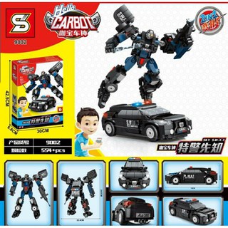 firstbuy_ตัวต่อเลโก้จีน SY 9002 ชุด รถตำรวจ S.W.A.T CARBOT จำนวน 554 ชิ้น