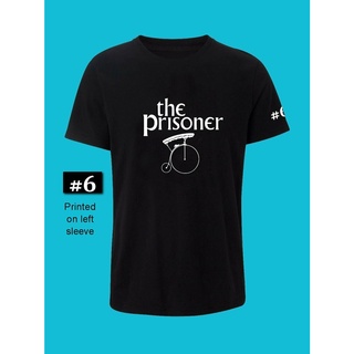 ใหม่ เสื้อยืด พิมพ์ลายตลก The Prisoner เรโทร อัตราการคืนสูงมากS-5XL