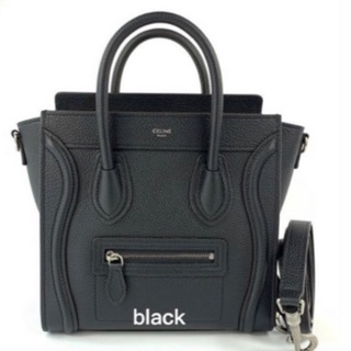 CELINE NANO LUGGAGE BLACK