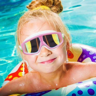 สินค้า nana SY5025Q แว่นตาว่ายน้ำเด็ก สีสันสดใส แว่นว่ายน้ำเด็กป้องกันแสงแดด UV ไม่เป็นฝ้า แว่นตาเด็ก ปรับระดับได้ แว่นกันน้ำ