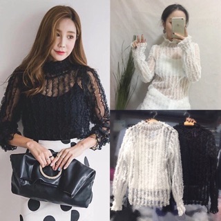 See-through Koreastyle Blouse