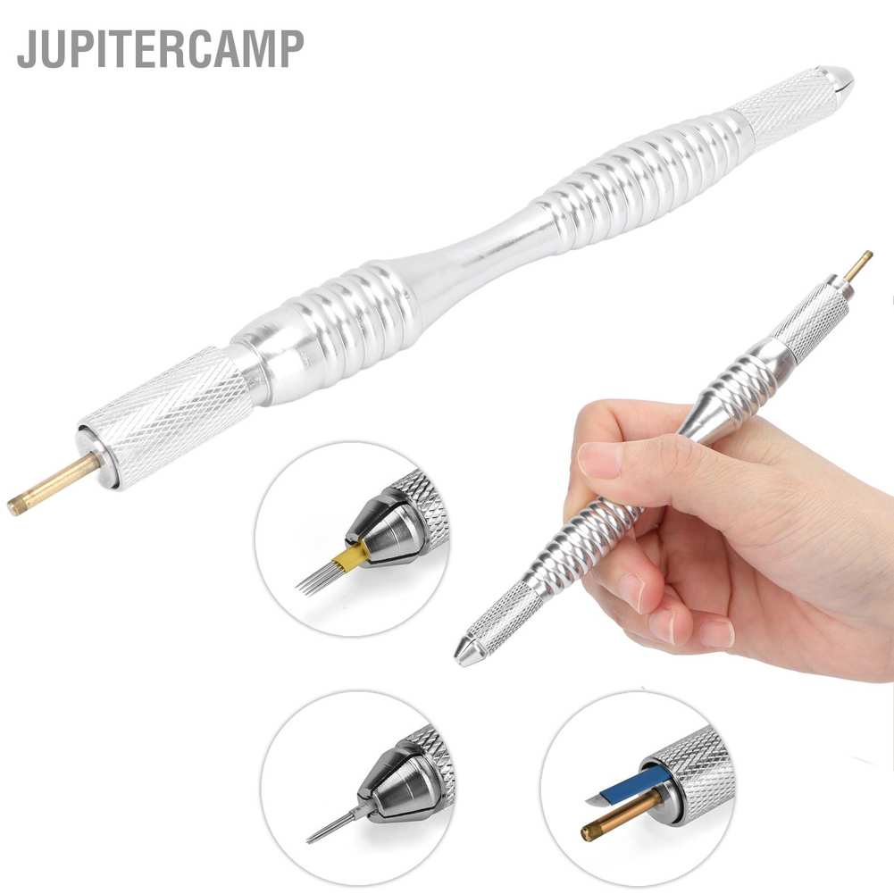 sale-eyebrow-tattoo-pen-double-head-stainless-steel-manual-with-detachable-tip-for-lip-eyeliner-silver