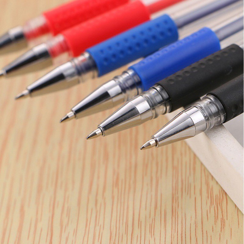 ภาพสินค้าปากกาหมึกเจล มี 3 สีให้เลือก 0.5mm หัวเข็ม ปากกาหัวเข็ม ปากกาน้ำเงิน  H001 จากร้าน sunshine.shopp บน Shopee ภาพที่ 7