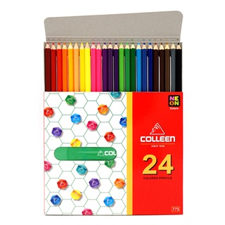 ดินสอสีไม้คอลลีน COLLEEN #775 (24สี)