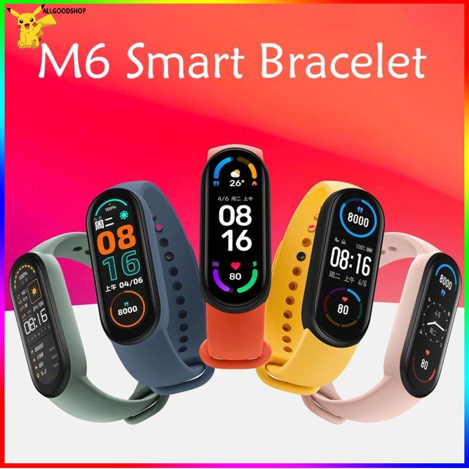 m6-นาฬิกา-นาฬิกาอัจฉริยะ-นาฬิกาสมาร์ท-smartwatch-นาฬิกาออกกำลังกาย-สายรัดข้อมืออัจฉริยะ-นาฬิกาอัจฉริยะ