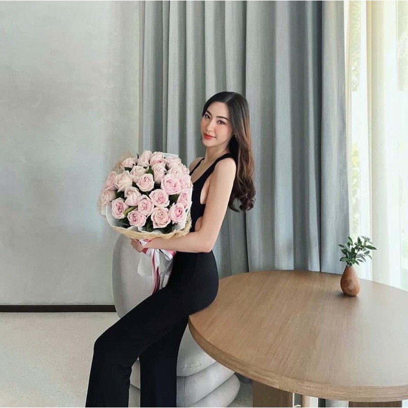 ภาพสินค้าlana jumpsuit(จั้มสูทเว้าหลัง) จากร้าน fahsarun บน Shopee ภาพที่ 3