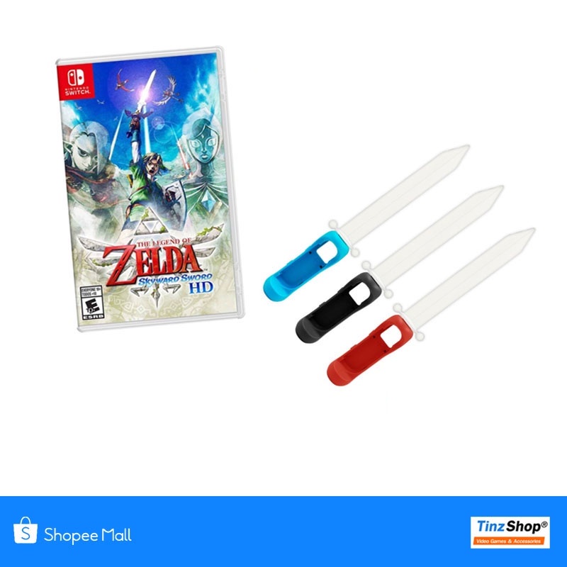 ภาพหน้าปกสินค้าNintendo Switch The Legend of Zelda Skyward Sword + Sword จากร้าน tinzshop บน Shopee