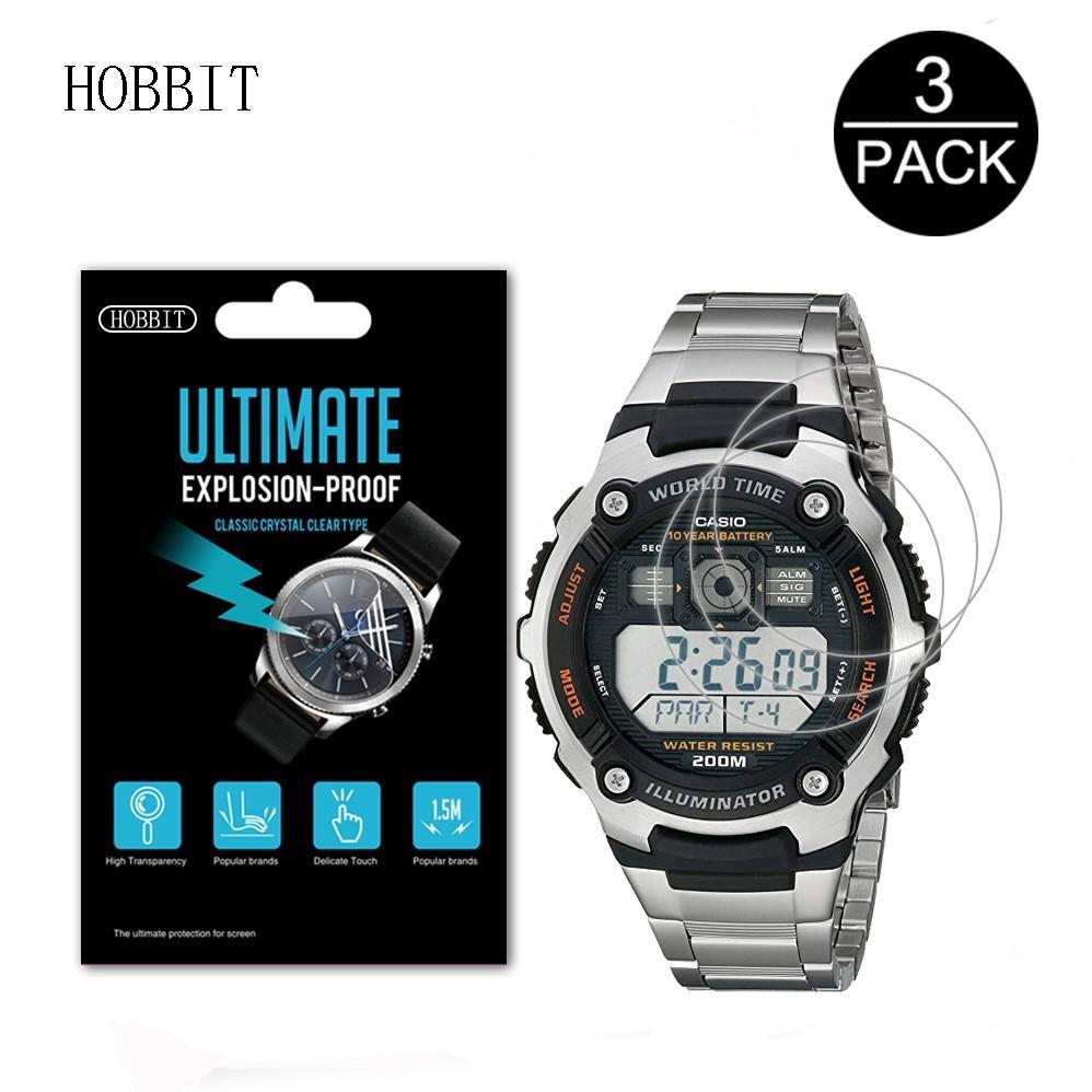 แผ่นกันรอยหน้าจอสําหรับ casio gx - 56 bb watch 3 ชิ้น