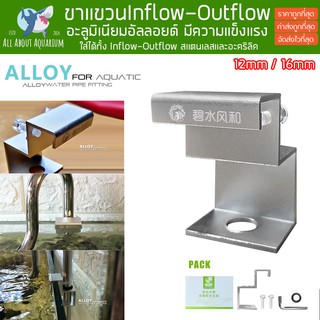 ตัวล็อค Inflow-Outflow อะลูมิเนียม - ขาแขวน Inflow-Outflow อะลูมิเนียม Alloy Lock ตัวล็อค ใช้ได้กับ สแตนเลส ที่ล็อค ปลา