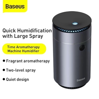 baseus เครื่องทําความชื้นน้ํามันหอมระเหย diffuser สําหรับบ้านรถยนต์