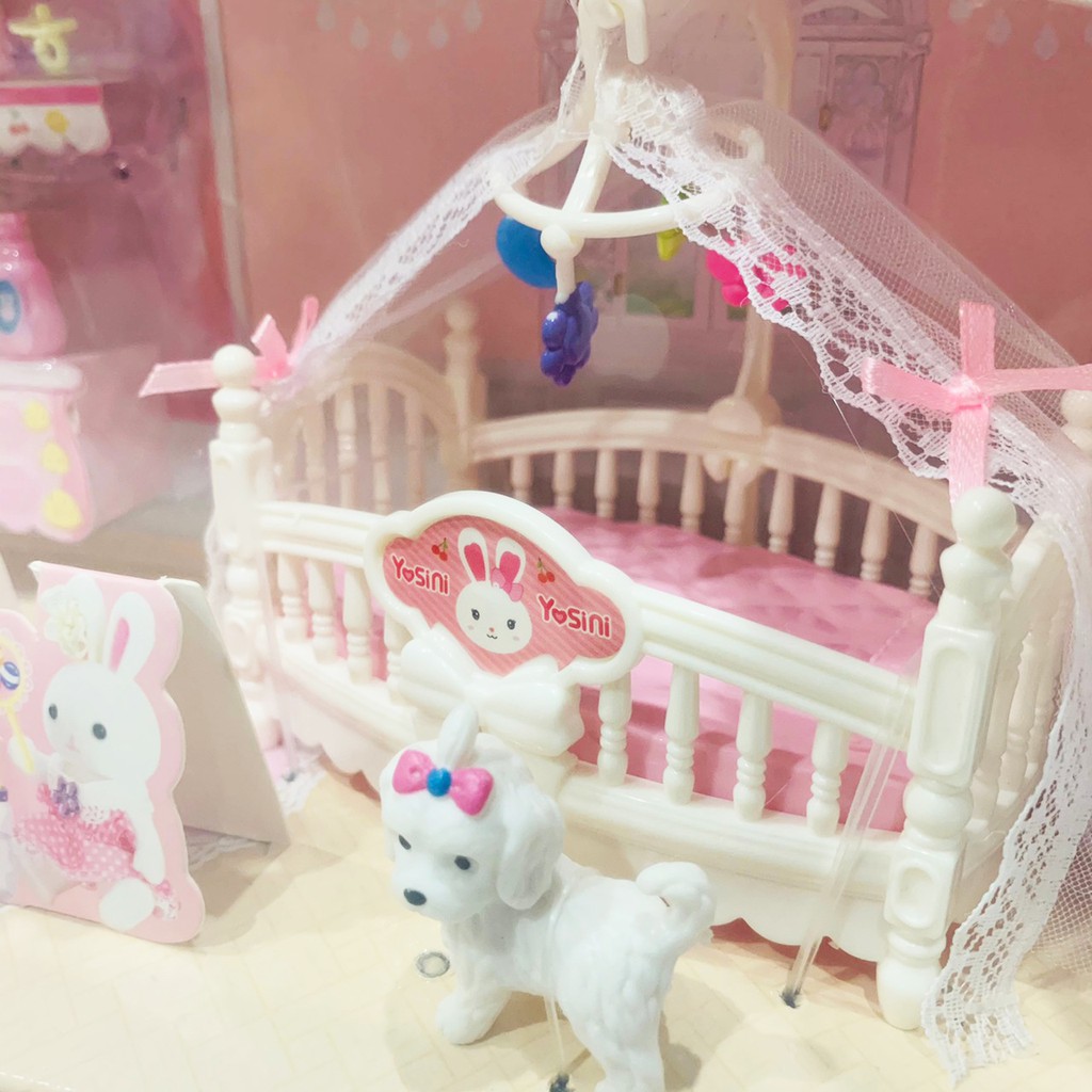 ภาพสินค้าบ้านตุ๊กตา Yasini Series Bay Dreamy เฟอร์นิเจอร์สำหรับบ้านตุ๊กตากระต่าย ของเล่นเด็ก จากร้าน zantatoys บน Shopee ภาพที่ 6