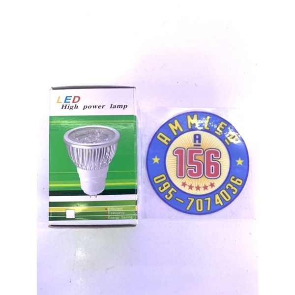 หลอดไฟ-หลอดไฟบ้าน-รุ่น-gu5-3-5w-220v-สีวอมไวท์-ขายเป็นอันคะ