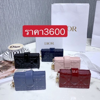 พรี Christian Dior Saddle S0074 กระเป๋าบัตร กระเป๋าสตางค์ cardholder กระเป๋าเงิน เหรียญ wallet