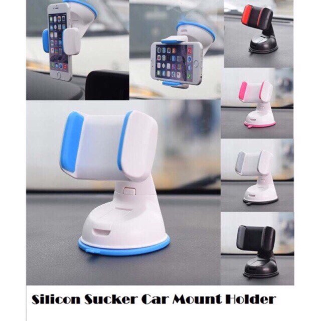 ที่ยึดจับมือถือในรถยนต์-car-holder-mobile-silicone-sucker-cup