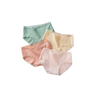 โปรโมชั่น : 🧸𝑩𝒓𝒂𝑩𝒓𝒂𝑩𝒓𝒂⛱️🧸 p-023 กางเกงใน ผ้าฝ้าย แทบ 3 เส้น ผ้าดีมาก