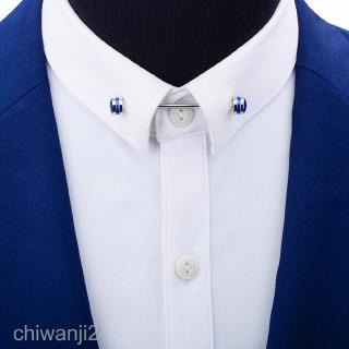 [CHIWANJI2] Stylish Men Collar Bar Pin Lapel Stick Brooch Scarf Clip for Holding Shirt